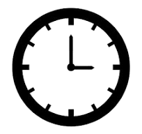 Clock icon representing 24/7 access